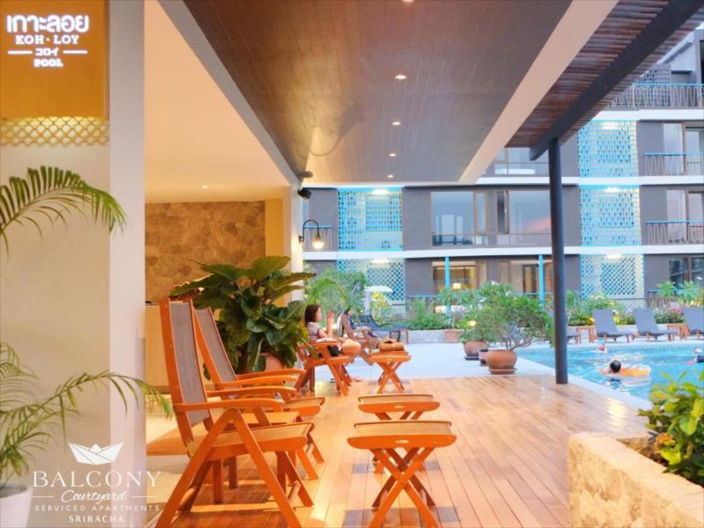 Balcony Courtyard Sriracha Hotel & Serviced Apartments (SHA Extra Plus) - Image 5